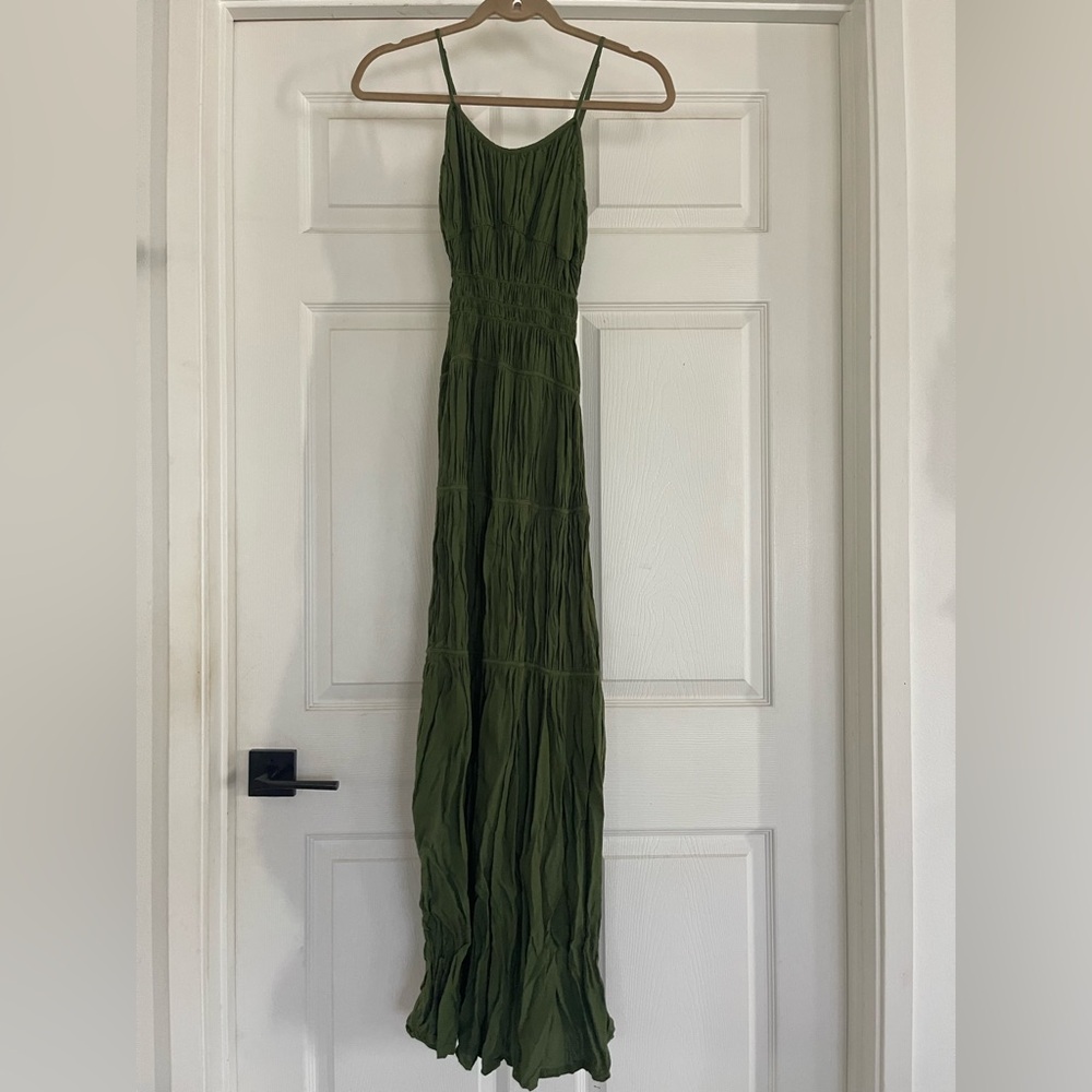 Benoa Swim Olive Maxi Dress